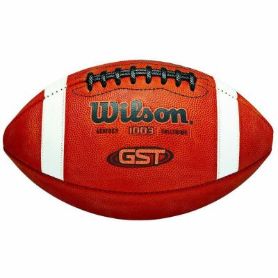 WilsonGSTNCAALeatherGameFootball