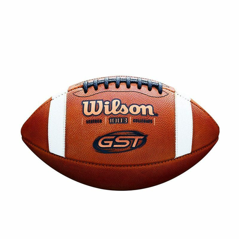 アメフトフットボールアメリカ製革WilsonGSTNCAALeatherGameFootball