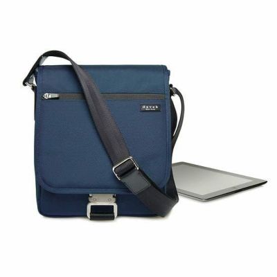 ダベック 弾道ナイロン ノートバッグ ブルー <br> Davek Nylon Note Bag Navy Blue<br> メンズバッグ ビジネスバッグ 高級バッグ 鞄