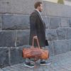 レザーダッフルバッグウィークエンドバッグ本革HighOnLeatherLEATHERHOLDALLBAG24