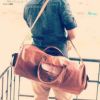 レザーダッフルバッグウィークエンドバッグ本革HighOnLeatherLEATHERHOLDALLBAG24