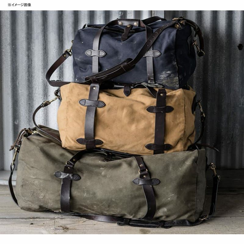 アメリカ製コットンツイルダッフルバッグレザー使いFILSONLARGERUGGEDTWILLDUFFLEBAG11070223