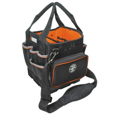 工具バッグ クラインツール 25cm 40ポケット ショルダー ストラップ付 ツールバッグ アメリカ製 Kleintools Tradesman Pro 10-Inch Tote 5541610-14