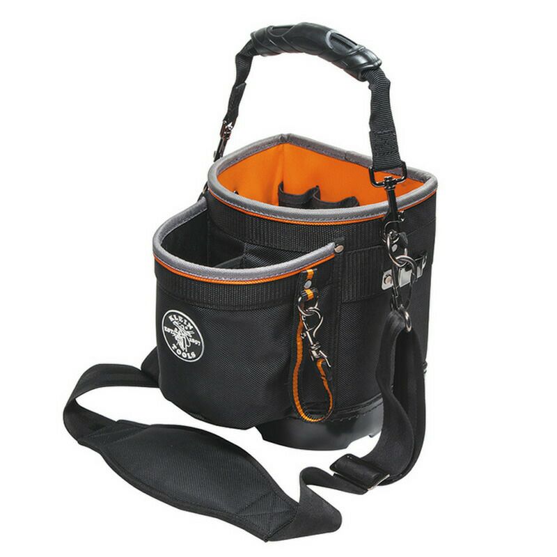 工具バッグ ポーチ クラインツール 14ポケット ショルダー ストラップ付 ツールバッグ アメリカ製 Kleintools Tradesman Pro  Shoulder Pouch 55419SP-14 | アルファエスパス