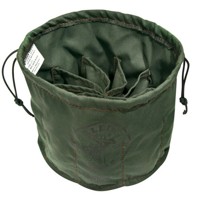 工具バッグ巾着ポーチクラインツール10ポケットツールバッグアメリカ製KleintoolsDrawstringBag,10-Compartment5151