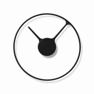 ステルトン 壁掛け時計 タイムクロック 30cm ブラック Stelton