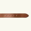 タンナーグッズレザーベルトコニャックステンレスバックルアメリカ製TANNERGOODSStandardBelt