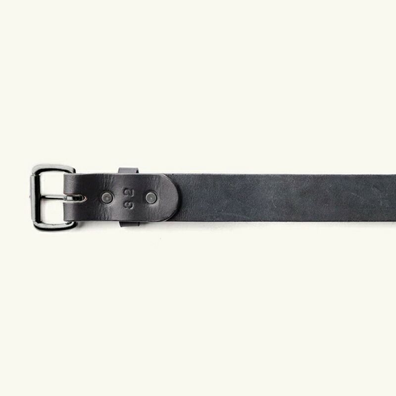 タンナーグッズレザーベルトブラックブラックバックルアメリカ製TANNERGOODSStandardBelt