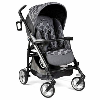 ペグペレーゴ プリコ フォー ベビーカー グレイ Peg Perego Pliko Four Stroller Pois Grey