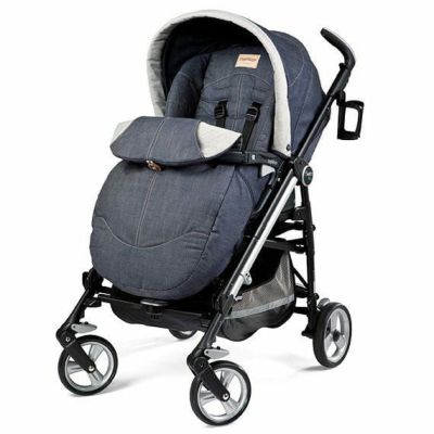 ペグペレーゴ スイッチ フォー ベビーカー デニム Peg Perego Switch Four Stroller Denim