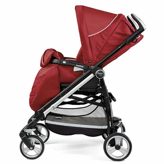 ペグペレーゴ スイッチ フォー ベビーカー レッド Peg Perego Switch Four Stroller Geranium