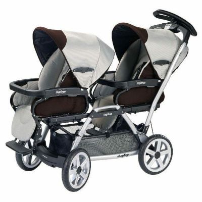 ベビーカー 2人用 ペグペレーゴ デュエット 双子 ジャバ Peg Perego Duette SW Double Stroller - Java【代引不可】