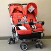 【送料無料】ペグペレゴアリアツインベビーカー、レッドPegPeregoAriaTwinStrollerIPAX04NA34DA49GT59Geranium【smtb-k】【kb】