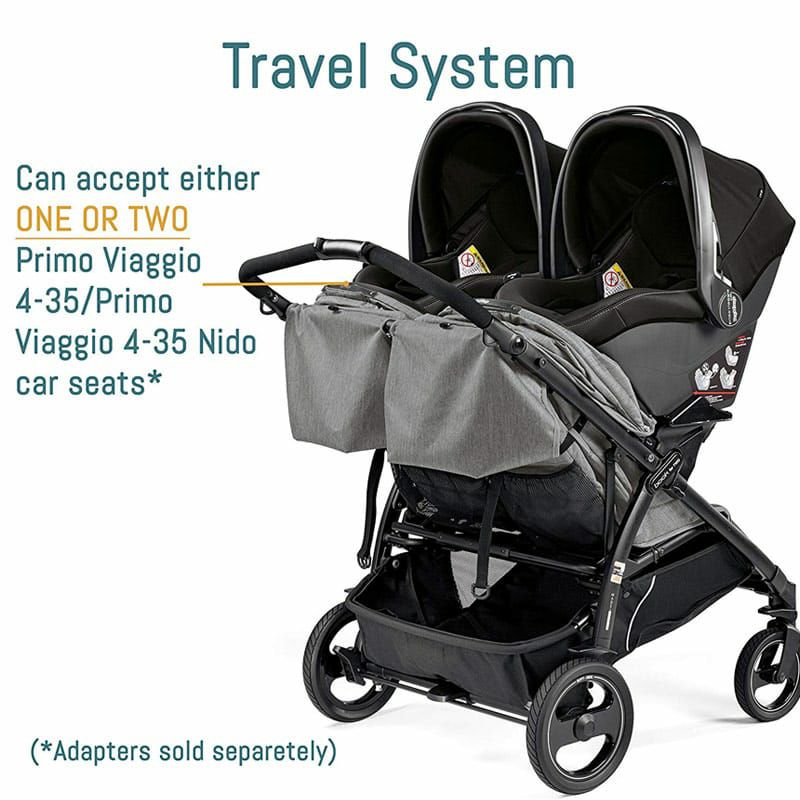 ペグ・ペレーゴベビーカー双子用2人用PegPeregoBookforTwoBabyStroller