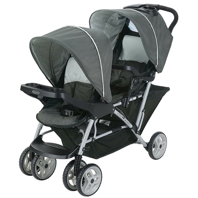 ベビーカー タンデム 双子用 前後 二人乗り Graco DuoGlider Click 