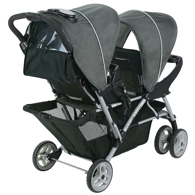 ベビーカー タンデム 双子用 前後 二人乗り Graco DuoGlider Click Connect Stroller,  Glacier【代引不可】 | アルファエスパス