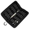 ドライバーセットチタン製３３種防水ポーチ付MecArmySDG1SDG2Portable33-in-1TitaniumScrewdriverSetwith500DCORDURANylonWaterproofPouch,Multifunctional1/4