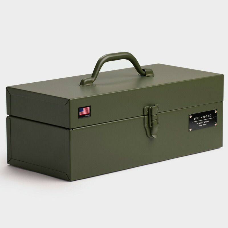 ツールボックス38cmアメリカ製工具入れスチールBestMadeThe15"Toolbox