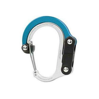 フック付きカラビナヒーロークリップミニバッグハンガーベビーカーにもHEROCLIPVersatileClip(Mini)|Non-LockingCarabiner|HangAnything,Anywhere