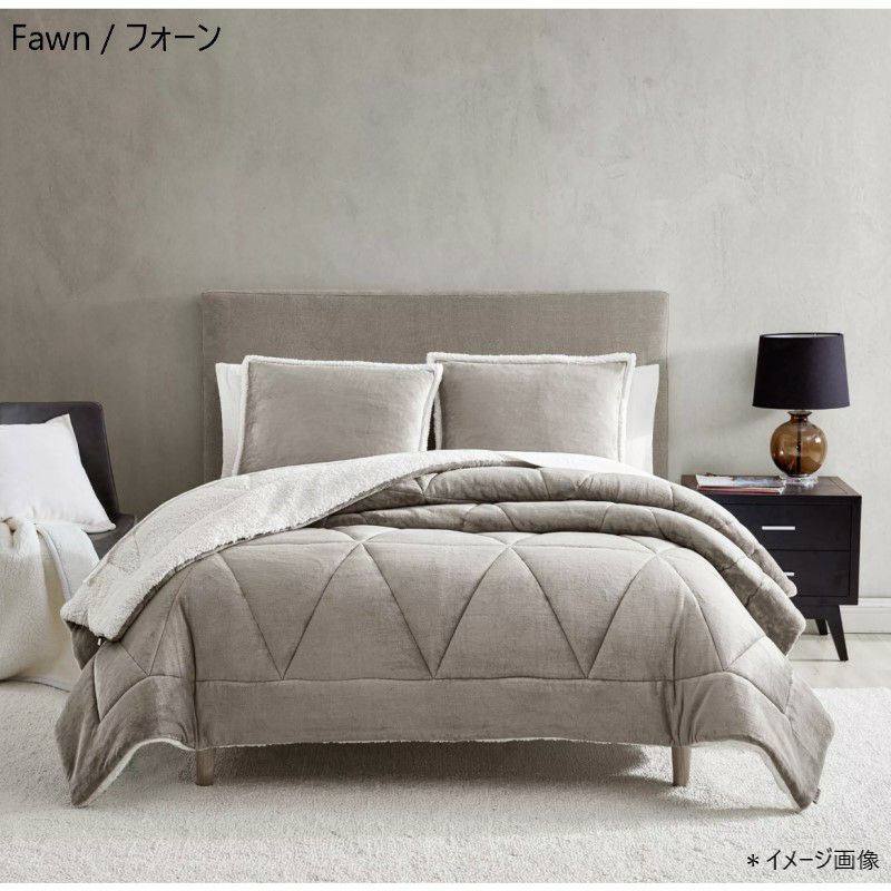 アグリバーシブルコンフォーターセット掛け布団枕カバーエイブリーUGGAveryReversibleComforterSet