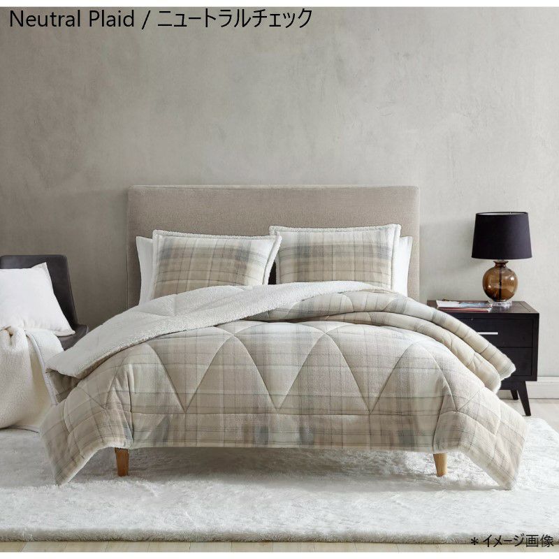 アグリバーシブルコンフォーターセット掛け布団枕カバーエイブリーUGGAveryReversibleComforterSet