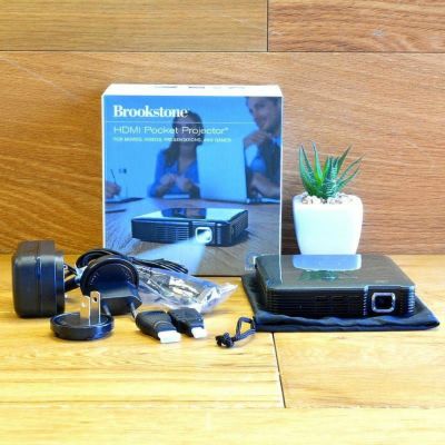 ポータブル ポケットプロジェクター 1080p HDMI Pocket Projector