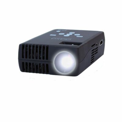 プロジェクター ミニ コンパクト 最大170インチ DR. J Professional HI-04 1080P Supported Mini  Projector with 170 Display - 40