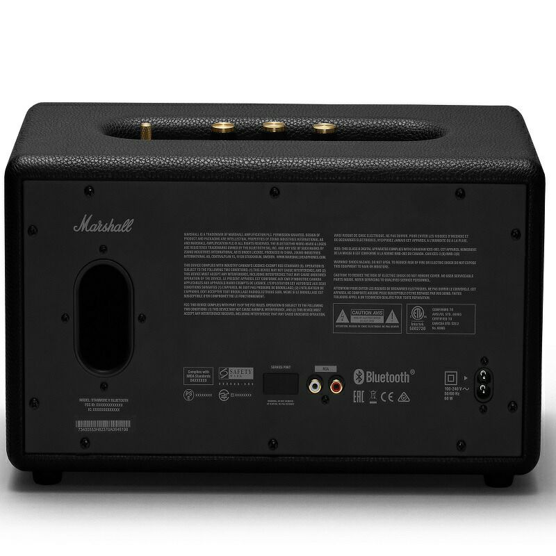 マーシャルBluetoothスピーカーMarshallStanmoreBluetoothSpeaker,Black(04091627)