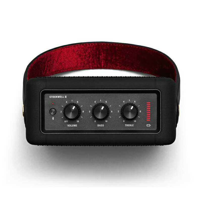 Marshall Stockwell2 ポータブルスピーカーbluetooth Stockwell II Black and Brass - ポータブルスピーカー | Marshall.com