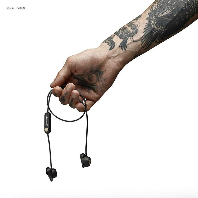 マーシャルインナーイヤー型ワイヤレスイヤホンインイヤーイヤフォンBluetoothMarshallMinorIIBluetoothIn-EarHeadphone,Black