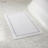 バスマット51×86cmオーガニックコットンCrateandBarrelHavenBlueOrganicBathMat20