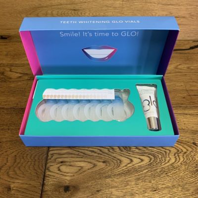 GLO 歯 ティースホワイトニング 追加用 ジェル 7個セット リップクリーム付 ※本体は含まれません GLO Brilliant Whitening Gel Refill