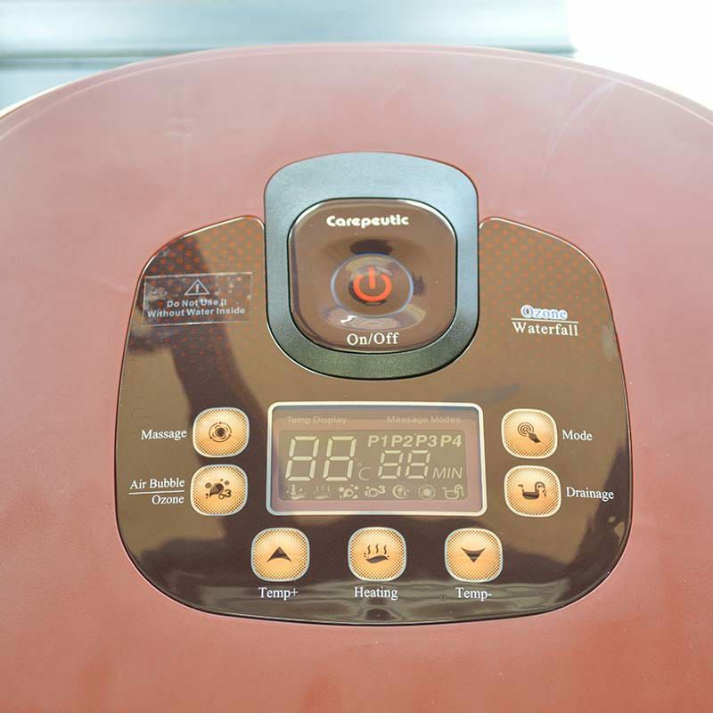 フットバス 足湯器 フットスパ 持ち運び簡単 足浴 エステ 電動ローラー付 Carepeutic Ozone Waterfall Foot and  Leg Spa Bath Massager KH298 家電 | アルファエスパス