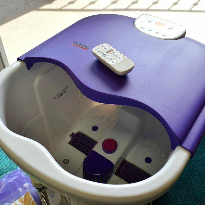 フットバス 足湯器 フットスパ 持ち運び簡単 足浴 エステ 電動ローラー付 Kendal FBD2535 Deep Foot and Leg Spa  Bath Massager 家電 | アルファエスパス