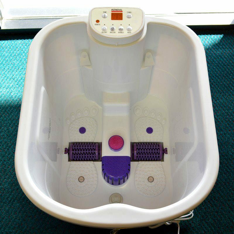 フットバス 足湯器 フットスパ 持ち運び簡単 足浴 エステ 電動ローラー付 Kendal FBD2535 Deep Foot and Leg Spa  Bath Massager 家電 | アルファエスパス