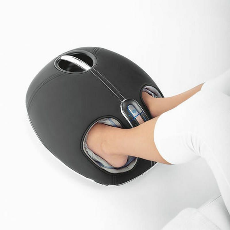 指圧フットマッサージャー マッサージ器 温熱 Brookstone 839379 Shiatsu Foot Massager with Heat 家電  | アルファエスパス