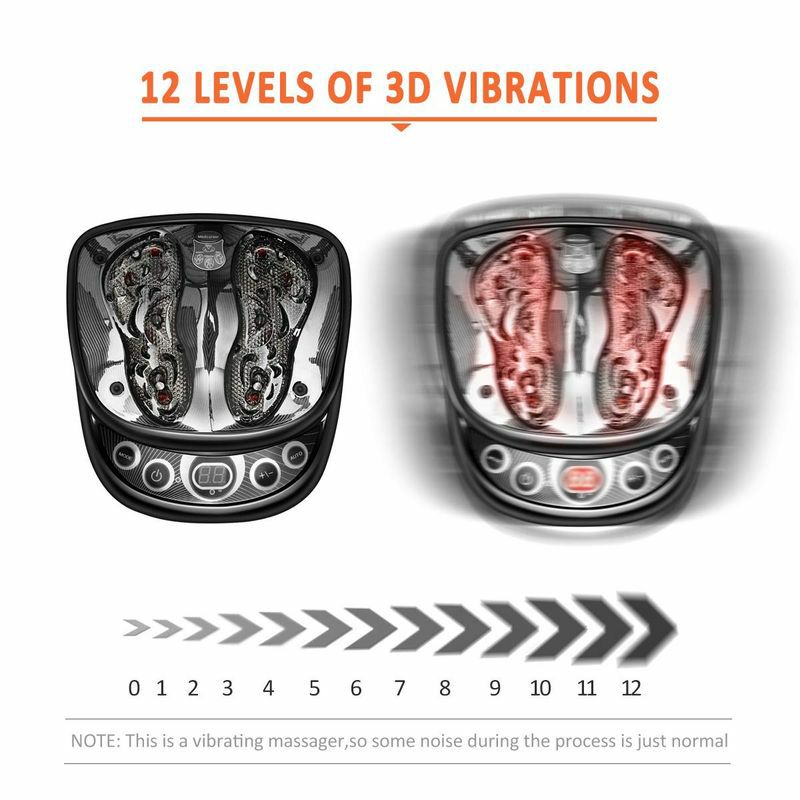 フットバス温度調節ジェットローラーGideonLuxuryFootSpaBathMassagerwithHeat_HeatedFootSoak-4BubblingWaterJets+6RollingMassageWheels+SoothingBlueLEDLight