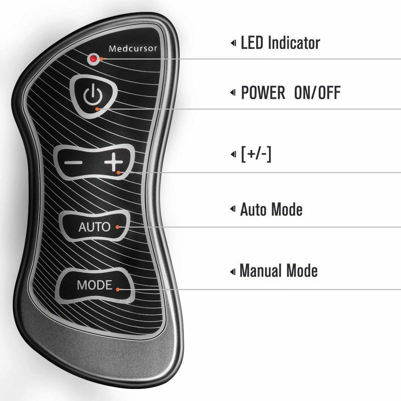 フットマッサージャー温度調節バイブレーションリモコン付MedcursorFeetMassagerwithRemote,FootMassageMachineforCirculationBoosterwithAdjustableHeatandSpeedSetting