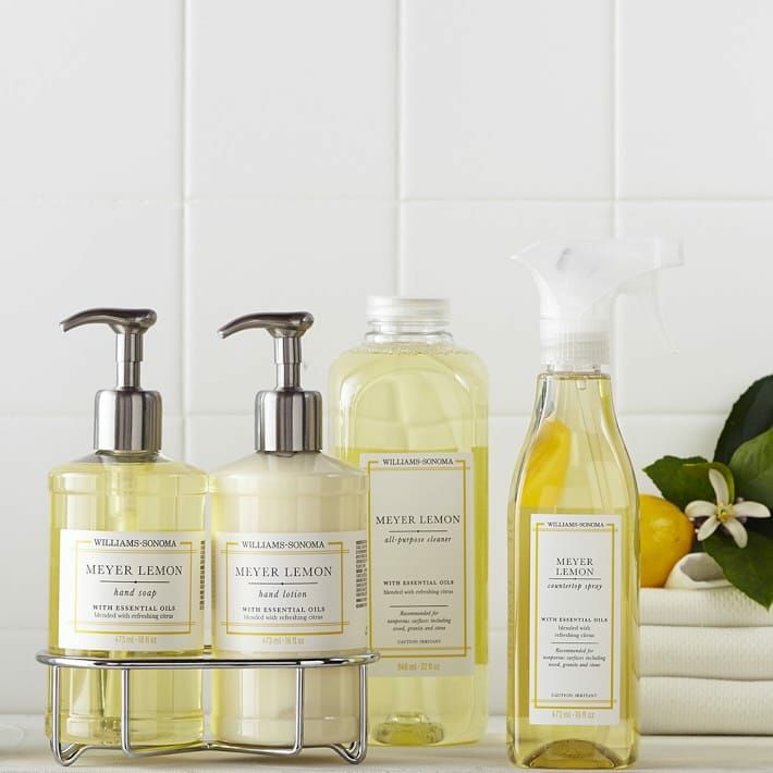 【送料無料】ウィリアムズソノマデラックスハンドソープ＆ローションセットマイヤーレモンWilliams-SonomaMeyerLemonDeluxeHandSoap&LotionSetwithCaddy