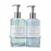 シンプルヒューマンステンレス製壁用ポンプトリプルシャンプー石けんディスペンサーsimplehumanStainlessSteelWall-MountPumpsTripleShampoo&SoapDispenserBT1029