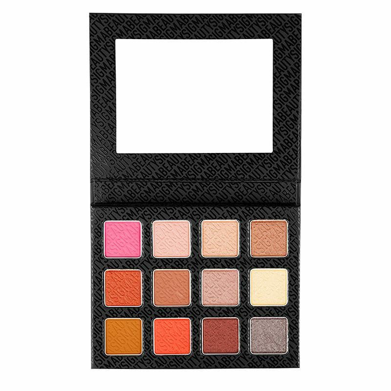 シグマアイシャドウパレット12色ベージュブラウン系SigmaEYESHADOWPALETTE-BRILLIANT&SPELLBINDING