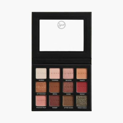 シグマ アイシャドウパレット 12色 Sigma WARM NEUTRALS VOLUME 2 EYESHADOW PALETTE