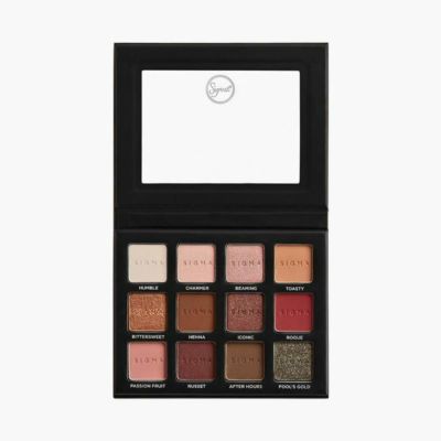 シグマアイシャドウパレット12色SigmaWARMNEUTRALSVOLUME2EYESHADOWPALETTE