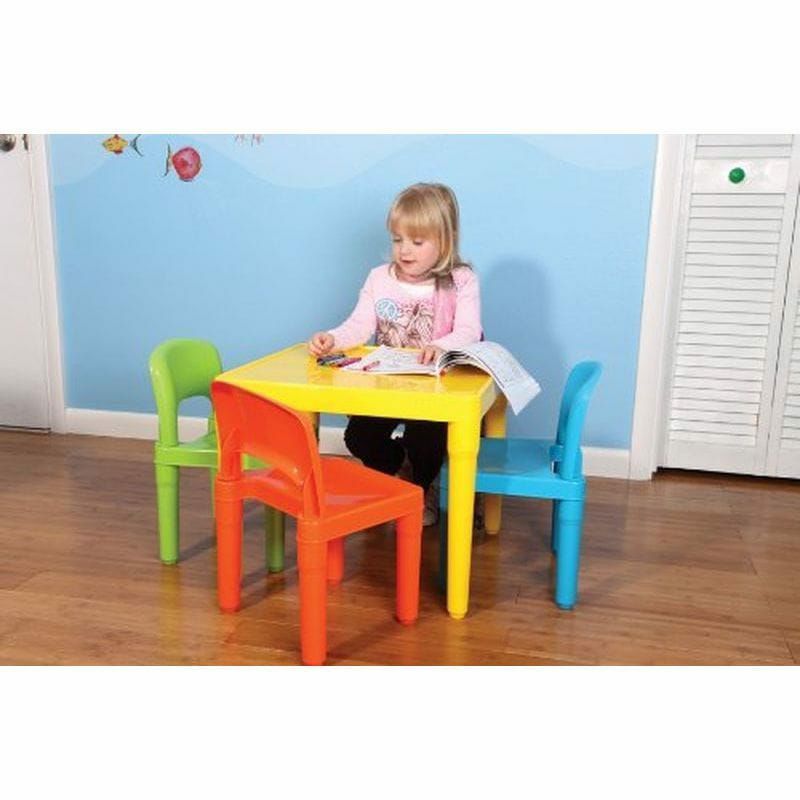 【送料無料】トットチュータース子供用テーブルイス４点セットTotTutorsKids'Tableand4ChairSet,PlasticTC911【RCP】