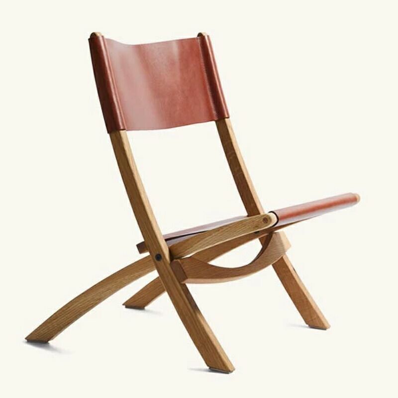 タンナーグッズ折りたたみ椅子フォールディングチェアアメリカ製ホワイトオークレザーTANNERGOODSNokoriFoldingChair