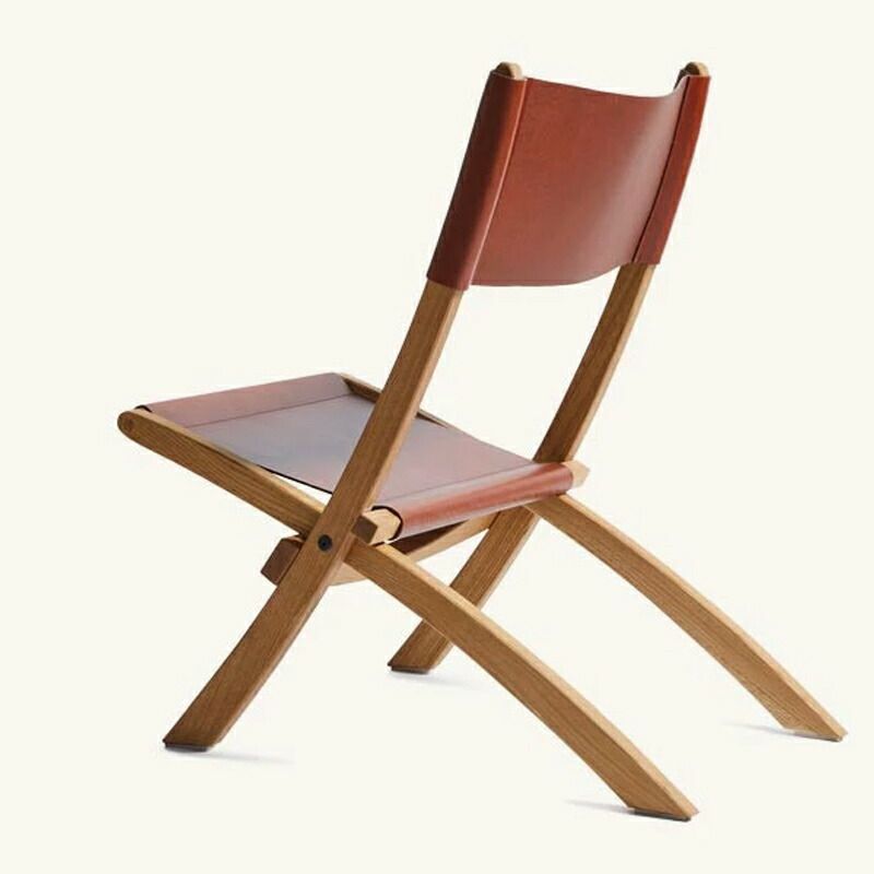タンナーグッズ折りたたみ椅子フォールディングチェアアメリカ製ホワイトオークレザーTANNERGOODSNokoriFoldingChair