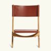 タンナーグッズ折りたたみ椅子フォールディングチェアアメリカ製ホワイトオークレザーTANNERGOODSNokoriFoldingChair