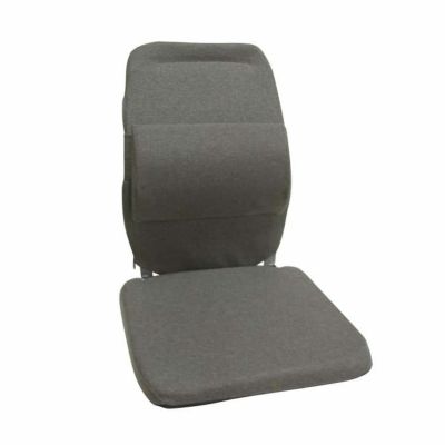 【送料無料】サクロイースバックアンド腰サポート車用エクストラパッディング、グレーSacro-EaseBackandLumbarSupportCarCushionwithExtraPaddingGrey【smtb-k】【kb】