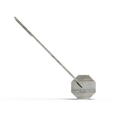 充電式 LEDデスクランプ ライト おしゃれ タッチセンサー スリム 薄い スタイリッシュ Gingko Octagon One Rechargeable Modern LED Desk Lamp Touch Sensitive Ash 家電