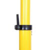 扇風機高さ最大188cm金属製イエロー黄色STANLEYST-24PHighVelocityPedestalFan24